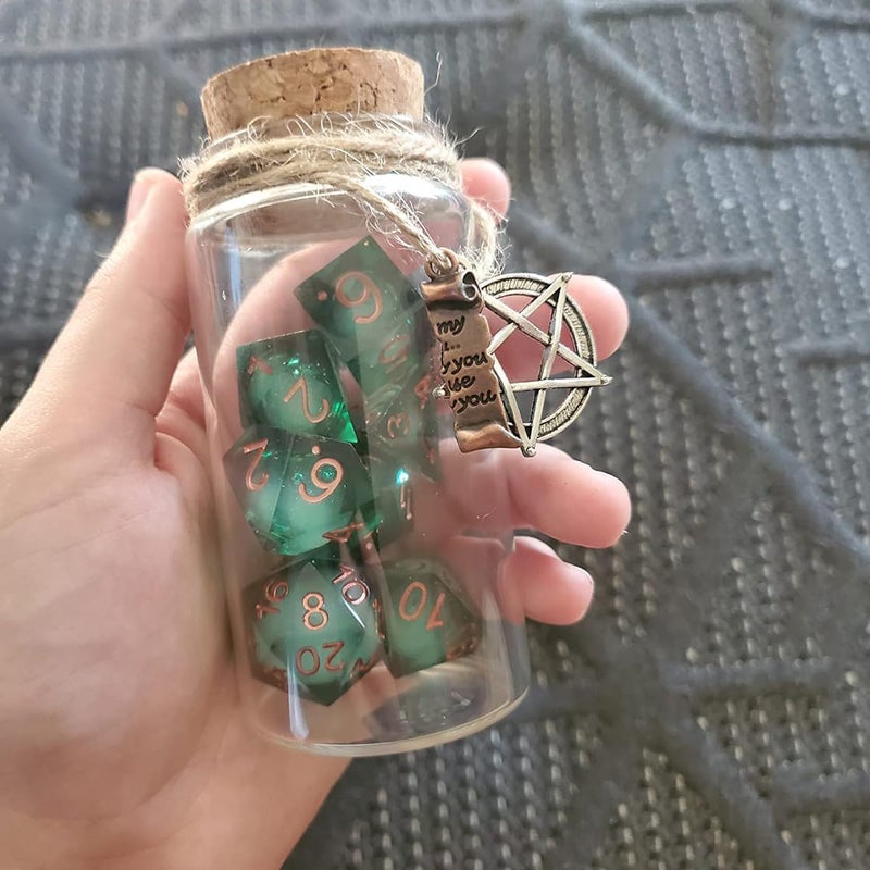 EWEIGEER 4 pcs 120ml Small Glass Jars with Cork Lids,Halloween Rainbow Candy Glass Bottles,Vials Jars,Cute Storage Jar,Wishing Bottle 47x90mm(1.85x3.55inch) - Image 4